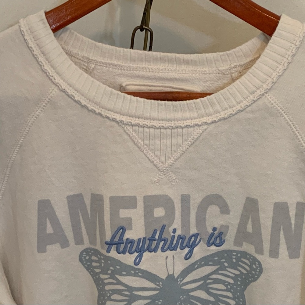 American Eagle Funday Graphic Sweatshirt - Picture 4 of 9
